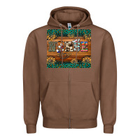 Chestnut western nurse glitter leopard sunflowers Zipper Hoodie - BarkalooDesign