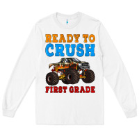 White ready to crush first grade Long Sleeve Tee - Artiststas