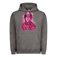 Pigment Tornado breast cancer with boxing gloves Urban Hoodie - NancyCooperArtShop