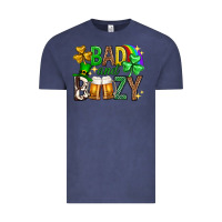 Vintage Denim Bad and boozy st. patricks day Vintage Tee - Neo Western