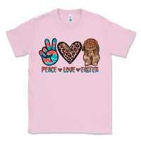 Bubblegum Pink peace love easter Classic Tee - JahusDesignShop