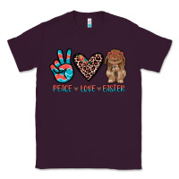 Plum peace love easter Classic Tee - JahusDesignShop