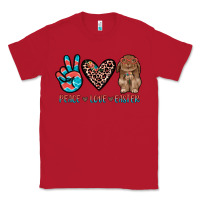 Red peace love easter Classic Tee - JahusDesignShop
