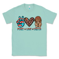 Seafoam peace love easter Classic Tee - JahusDesignShop