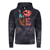 Cloud Black valentines love Vintage Hoodie - JahusDesignShop