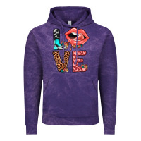 Cloud Purple valentines love Vintage Hoodie - JahusDesignShop