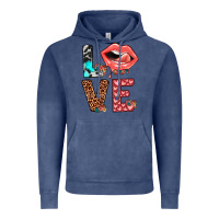 Vintage Denim valentines love Vintage Hoodie - JahusDesignShop