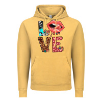 Vintage Mustard valentines love Vintage Hoodie - JahusDesignShop