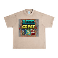 French Oak reel great dad Urban Heavy Tee - HRA Design Shop