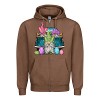 Chestnut easter gnomes farm truck Zipper Hoodie - Jasminsmagicworld