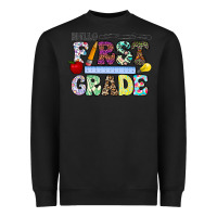 Black hellofirstgrade Heavyweight Sweatshirt - CowhideDigitalArt