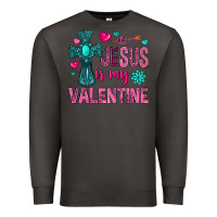 Smoke jesus is my valentine Premium Sweatshirt - NancyCooperArtShop