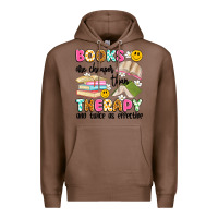 Chestnut books are cheaper than therapy and twice as effective Premium Hoodie - Artiststas