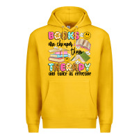 Lemon books are cheaper than therapy and twice as effective Premium Hoodie - Artiststas