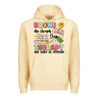 Pina Colada books are cheaper than therapy and twice as effective Premium Hoodie - Artiststas