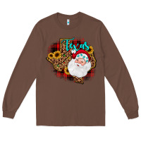 Chestnut santa texas map Long Sleeve Tee - JahusDesignShop