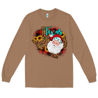Toasted Coconut santa texas map Long Sleeve Tee - JahusDesignShop