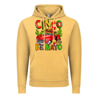 Vintage Mustard cinco de mayo truck Vintage Hoodie - Zillion Design Studio