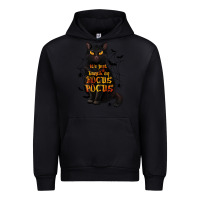 Black It's Just a Bunch of Hocus Pocus Urban Hoodie - texasbilliewilder