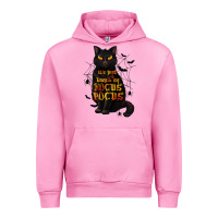 Fuchsia Pink It's Just a Bunch of Hocus Pocus Urban Hoodie - texasbilliewilder