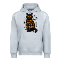 Heather Grey It's Just a Bunch of Hocus Pocus Urban Hoodie - texasbilliewilder