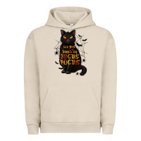 Pigment French Oak It's Just a Bunch of Hocus Pocus Urban Hoodie - texasbilliewilder