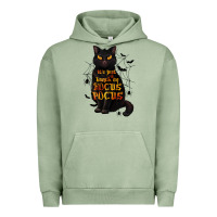 Pigment Oil Green It's Just a Bunch of Hocus Pocus Urban Hoodie - texasbilliewilder