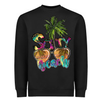 Black salty beach Heavyweight Sweatshirt - SublimationCraftShop