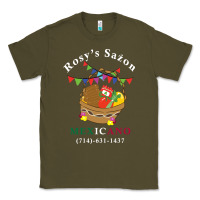 Army Green logo for rosys saon mexicano Classic Tee - CowhideDigitalArt