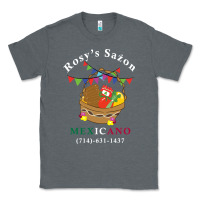 Charcoal Heather logo for rosys saon mexicano Classic Tee - CowhideDigitalArt