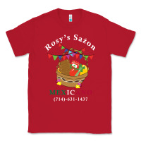 Red logo for rosys saon mexicano Classic Tee - CowhideDigitalArt