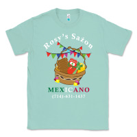 Seafoam logo for rosys saon mexicano Classic Tee - CowhideDigitalArt