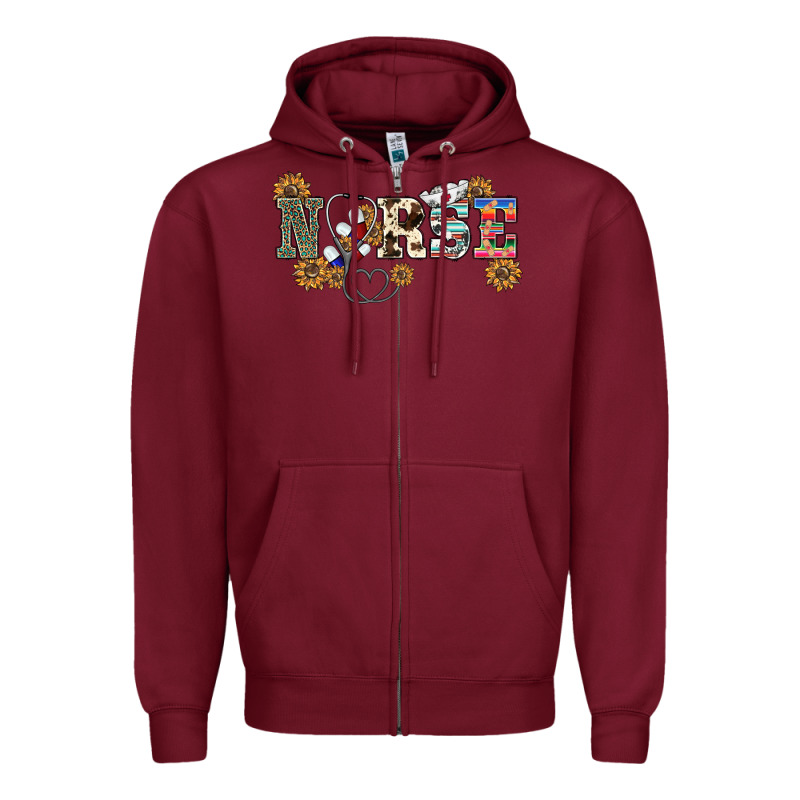 Western Nurse Zipper Hoodie by BarkalooDesign | Teevron