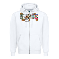 White western nurse Zipper Hoodie - BarkalooDesign