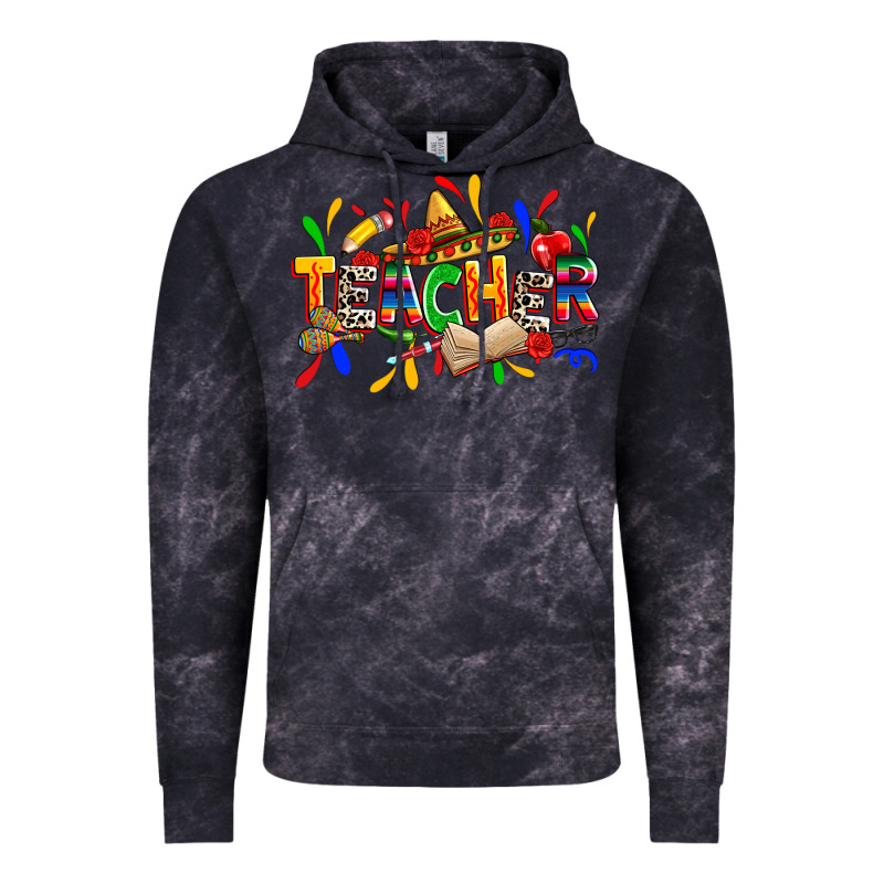 Cinco De Mayo Teacher Vintage Hoodie by Zillion Design Studio | Teevron