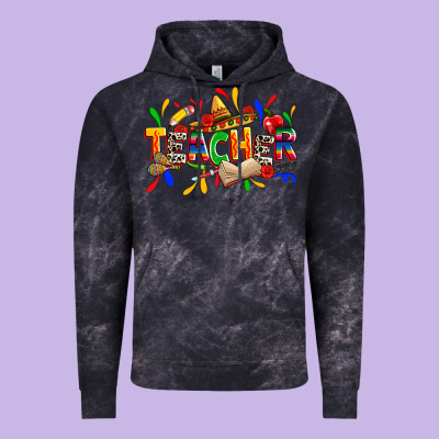Cinco De Mayo Teacher Vintage Hoodie Designed By Zillion Design Studio