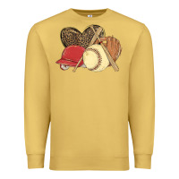 Antique Gold softball Premium Sweatshirt - MaliasSmallBusiness