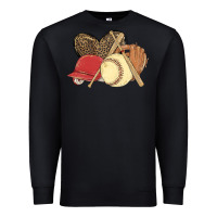 Black softball Premium Sweatshirt - MaliasSmallBusiness