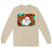 Mushroom santa background Long Sleeve Tee - JahusDesignShop
