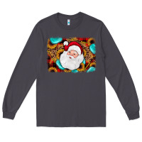Smoke santa background Long Sleeve Tee - JahusDesignShop