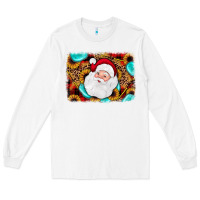 White santa background Long Sleeve Tee - JahusDesignShop
