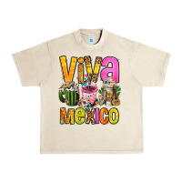 Viva Mexico Mexican Coffee Cups Urban Heavy Tee | Teevron