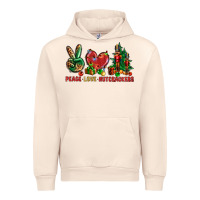 Sandshell Peace love Nutcrackers Urban Hoodie - NancyCooperArtShop