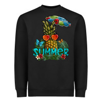 Black summer Heavyweight Sweatshirt - SublimationCraftShop