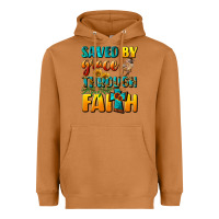 Meerkat saved by grace through faith Heavyweight Hoodie - NancyCooperArtShop