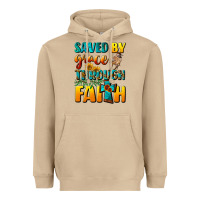 Mushroom saved by grace through faith Heavyweight Hoodie - NancyCooperArtShop