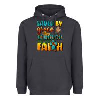 Smoke saved by grace through faith Heavyweight Hoodie - NancyCooperArtShop