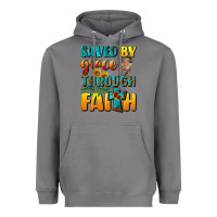Storm saved by grace through faith Heavyweight Hoodie - NancyCooperArtShop