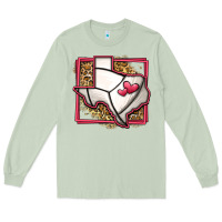 Matcha leopard volleyball texas map Long Sleeve Tee - Jasminsmagicworld