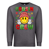 Charcoal Heather cousin crew Premium Sweatshirt - MaliasSmallBusiness